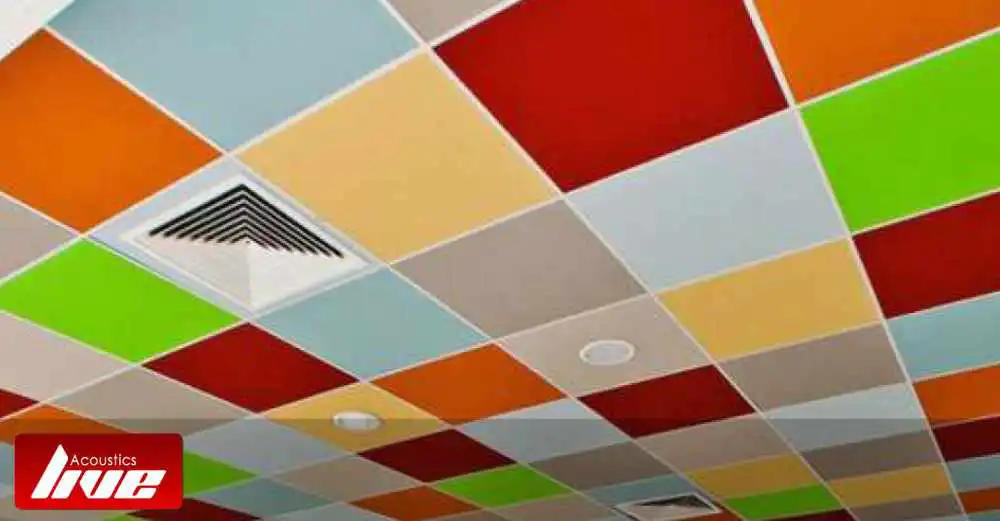 Counter Reflective Fabric Ceiling Tiles
