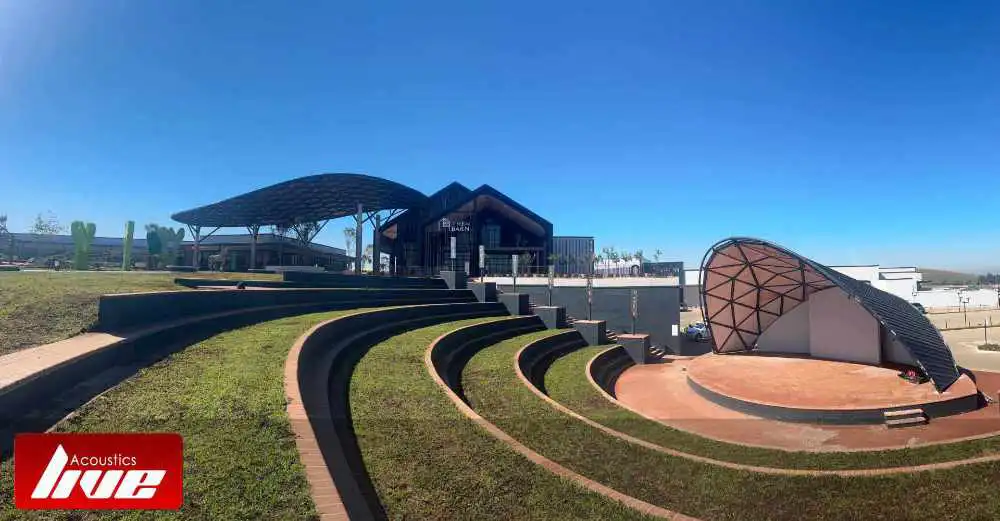 Acoustic Baffles, Amphitheatre, Westown