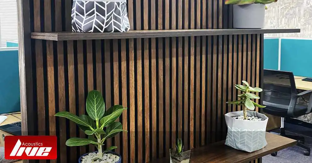 Timber Slatted Desk Dividers, ECS, Hillcrest