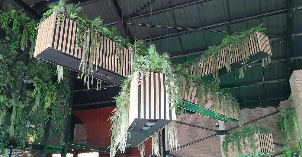 Acoustic Hanging Planter, The Barn, Westown