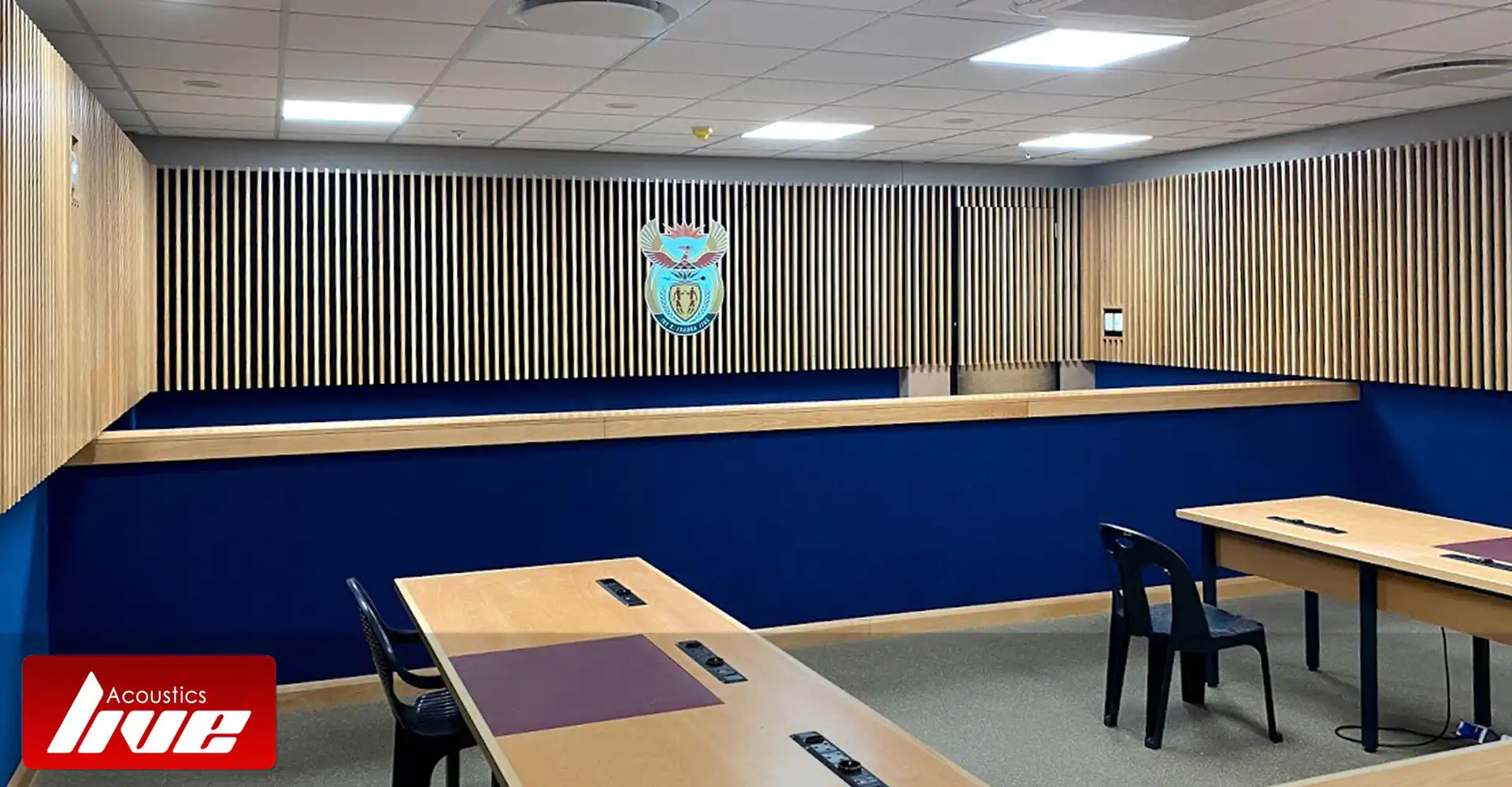 Timber Slatted Acoustic Wall Panels